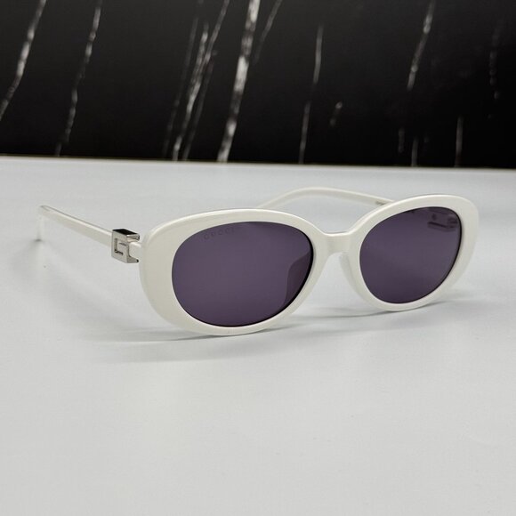 NEW GUCCI GG1684SA 006 WOMEN WHITE/GRAY SUNGLASSES GUCCI main image 8